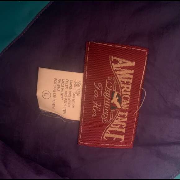 Vintage American Eagle Puffy Jacket - Picture 10 of 15